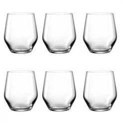 Leonardo Lot De 6 Verres à Whisky 310ml Verre Transparent