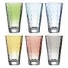 Leonardo Lot De 6 Verres Colorés 300ml Multicolore -Boutique Cristal d'Arques lot de 6 verres colores 300ml multicolore