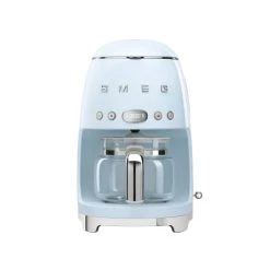 Smeg Machine à Café Filtre 1,4 L En Inox Bleu