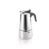 GEFU Machine A Espresso 6 Tasses En Acier Inoxydable Argent -Boutique Cristal d'Arques machine a espresso 6 tasses en acier inoxydable argent