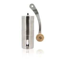 OGO Living Moulin à Café à Manivelle En Acier Inoxydable -Boutique Cristal d'Arques moulin a cafe a manivelle en acier inoxydable 2