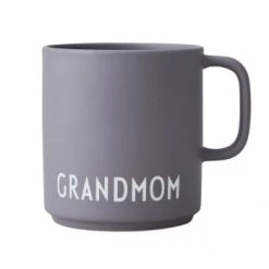 Design Letters Mug Avec Poignée En Porcelaine Sister -Boutique Cristal d'Arques mug avec poignee en porcelaine grandmom