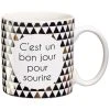 Draeger Paris Mug Cadeau C'est Un Bon Jour Pour Sourire 1 Draeger Paris Mug Cadeau C'est Un Bon Jour Pour Sourire -Boutique Cristal d'Arques mug cadeau c est un bon jour pour sourire