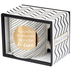 Draeger Paris Mug Cadeau Décrocher La Lune -Boutique Cristal d'Arques mug cadeau decrocher la lune 1