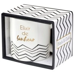 Draeger Paris Mug Cadeau Elixir De Bonheur -Boutique Cristal d'Arques mug cadeau elixir de bonheur 1