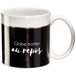 Draeger Paris Mug Cadeau Globe Trotteur Au Repos