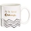Draeger Paris Mug Cadeau Je Le Ferai Demain -Boutique Cristal d'Arques mug cadeau je le ferai demain