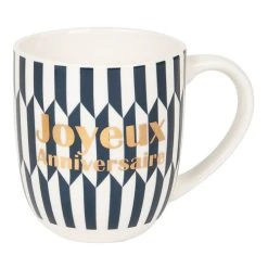 Draeger Paris Mug Cadeau - Joyeux Anniversaire -Boutique Cristal d'Arques mug cadeau joyeux anniversaire 6