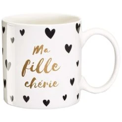 Draeger Paris Mug Cadeau Ma Fille Chérie -Boutique Cristal d'Arques mug cadeau ma fille cherie 1
