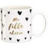 Draeger Paris Mug Cadeau Ma Fille Chérie -Boutique Cristal d'Arques mug cadeau ma fille cherie