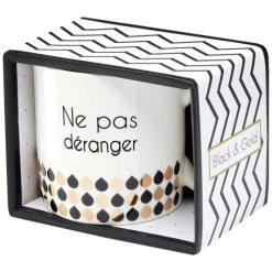 Draeger Paris Mug Cadeau Ne Pas Déranger -Boutique Cristal d'Arques mug cadeau ne pas deranger 1