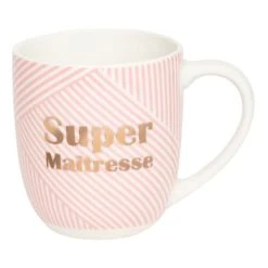 Draeger Paris Mug Cadeau - Super Maîtresse -Boutique Cristal d'Arques mug cadeau super maitresse 1