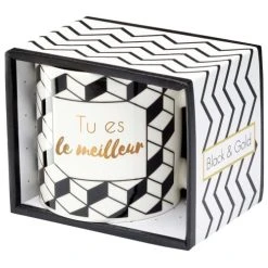 Draeger Paris Mug Cadeau Tu Es Le Meilleur -Boutique Cristal d'Arques mug cadeau tu es le meilleur 1