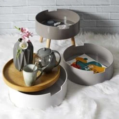 Saveur Et Degustation Mug En Céramique Au Design Minéral 300 Ml Gris -Boutique Cristal d'Arques mug en ceramique au design mineral 300 ml gris 1