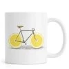 Juniqe Mug En Céramique En Blanc Ivoire & Jaune -Boutique Cristal d'Arques mug en ceramique en blanc ivoire jaune