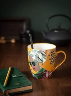 Maisons Du Monde Mug En Faïence Multicolore Imprimé Visage - Lot De 2 -Boutique Cristal d'Arques mug en faience multicolore imprime visage 1000 1 29 208268 2