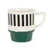 Maisons Du Monde Mug En Grès Blanc Et Vert Motifs Graphiques Noirs -Boutique Cristal d'Arques mug en gres blanc et vert motifs graphiques noirs 1000 14 19 231095 1