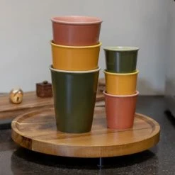 OGO Living Mug En Grès Jaune 32cl -Boutique Cristal d'Arques mug en gres jaune 32cl 3