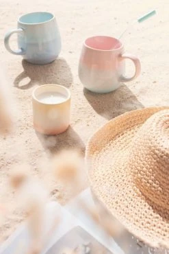 Maisons Du Monde Mug En Grès Rose Et Bleu - Lot De 2 -Boutique Cristal d'Arques mug en gres rose et bleu 1000 15 4 225299 2