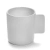 Serax Mug En Porcelaine Blanche D7,8cm -Boutique Cristal d'Arques mug en porcelaine blanche d7 8cm
