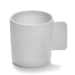 Serax Mug En Porcelaine Blanche D7,8cm