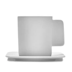 Serax Mug En Porcelaine Blanche D7,8cm -Boutique Cristal d'Arques mug en porcelaine blanche d7 8cm 4