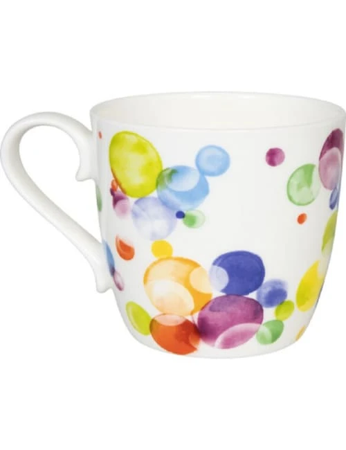 Könitz Mug En Porcelaine Bulles Colorées 450ml 4 Könitz Mug En Porcelaine Bulles Colorées 450ml – Image 2