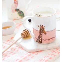 Yvonne Ellen Mug En Porcelaine Girafe 28cl -Boutique Cristal d'Arques mug en porcelaine girafe 28cl 1