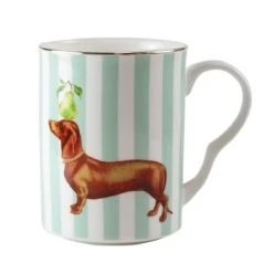 Yvonne Ellen Mug En Porcelaine Pingouin 28cl -Boutique Cristal d'Arques mug en porcelaine teckel 28cl teckel 1