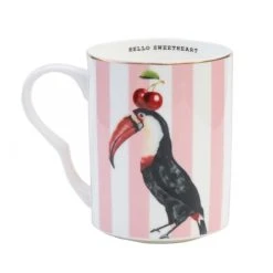Yvonne Ellen Mug En Porcelaine Toucan 28cl
