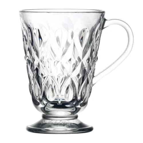 La Rochère Mug En Verre Transparent - Lot De 6 3 La Rochère Mug En Verre Transparent - Lot De 6