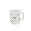 Reine Mère Mug Forest Blanc -Boutique Cristal d'Arques mug forest blanc
