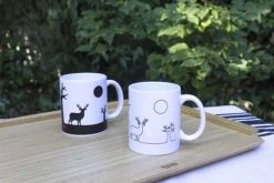 Reine Mère Mug Forest Blanc 11 Reine Mère Mug Forest Blanc -Boutique Cristal d'Arques mug forest blanc 3