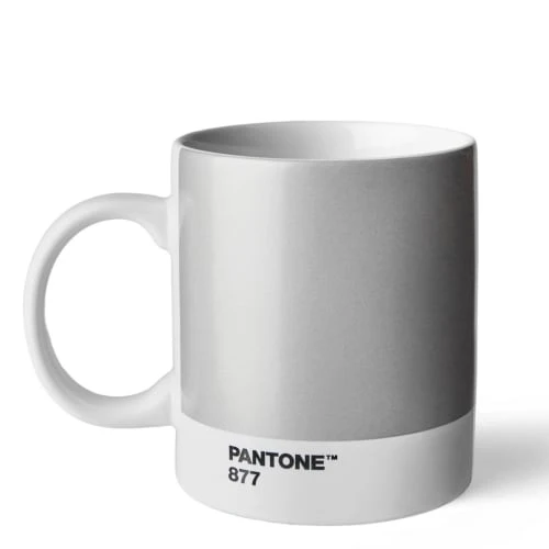 Copenhagen Design Mug Pantone Argenté 3 Copenhagen Design Mug Pantone Argenté