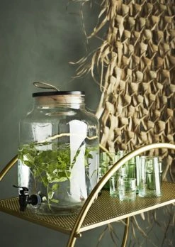 Madam Stoltz Petit Verre à Eau En Verre Transparent -Boutique Cristal d'Arques petit verre a eau en verre transparent 2