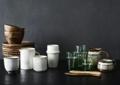 Madam Stoltz Petit Verre à Eau En Verre Vert -Boutique Cristal d'Arques petit verre a eau en verre vert