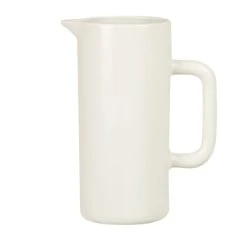Maisons Du Monde Pichet En Grès Blanc 1,1L