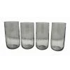 Maison Tilleul Set 4 Verres Hauts Verre Pommelé Transparent -Boutique Cristal d'Arques set 4 verres hauts verre pommele transparent