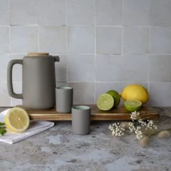 OGO Living Set De 2 Tasses En Grès 9 Cl -Boutique Cristal d'Arques set de 2 tasses en gres 9 cl 2