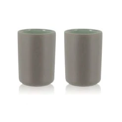 OGO Living Set De 2 Mugs En Grès 27 Cl -Boutique Cristal d'Arques set de 2 tasses en gres 9 cl outo