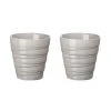 ASA SELECTION Set De 2 Tasses En Porcelaine Grise 0,08l -Boutique Cristal d'Arques set de 2 tasses en porcelaine grise 0 08l