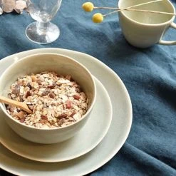 Maison Tilleul Set De 4 Bols Céramique Vert -Boutique Cristal d'Arques set de 4 bols ceramique vert 4