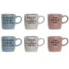 ITEM International Set Expresso 6 Tasses