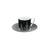 Könitz Tasse à Café En Porcelaine Noire 85ml 1 Könitz Tasse à Café En Porcelaine Noire 85ml -Boutique Cristal d'Arques tasse a cafe en porcelaine noire 85ml
