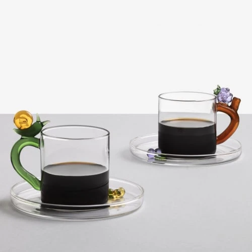 Ichendorf Tasse à Café Et Soucoupe Feuille 4 Ichendorf Tasse à Café Et Soucoupe Feuille – Image 2