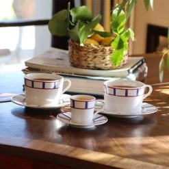 Maison Jean-Vier Tasse à Café Porcelaine Blanc 6 Cm -Boutique Cristal d'Arques tasse a cafe porcelaine blanc 6 cm 2