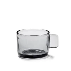 Serax Tasse à Expresso En Verre Fumé Gris D6,5cm