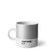 Copenhagen Design Tasse à Expresso Pantone Argenté 1 Copenhagen Design Tasse à Expresso Pantone Argenté -Boutique Cristal d'Arques tasse a expresso pantone argente