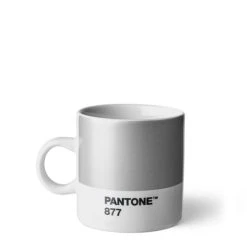 Copenhagen Design Tasse à Expresso Pantone Argenté