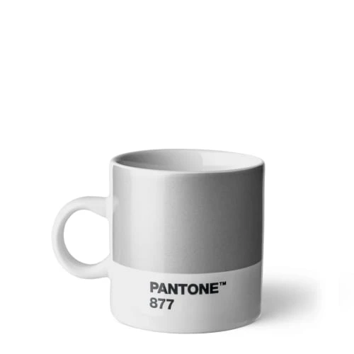 Copenhagen Design Tasse à Expresso Pantone Argenté 3 Copenhagen Design Tasse à Expresso Pantone Argenté
